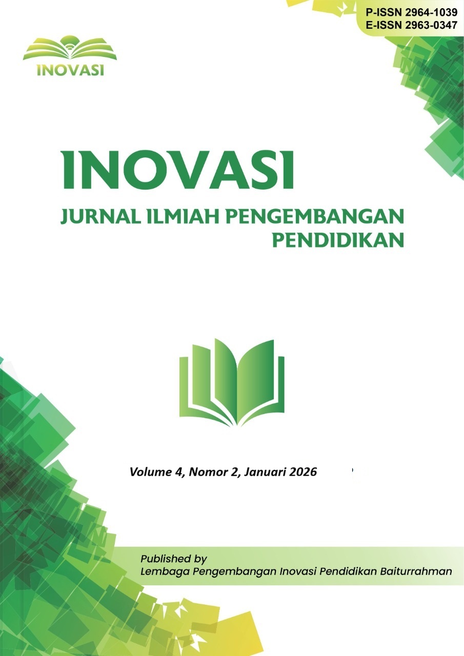 					View Vol. 4 No. 2 (2026): Inovasi: Jurnal Ilmiah Pengembangan Pendidikan
				